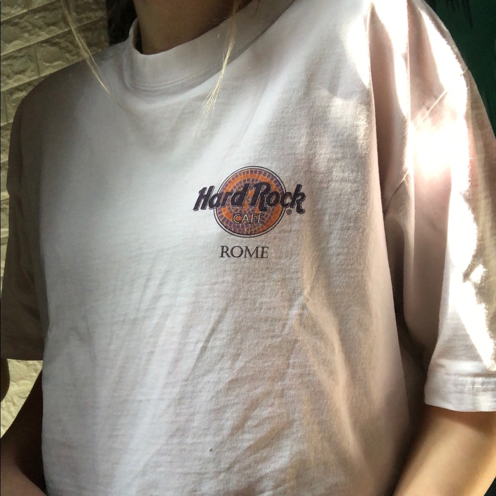 Cropped Hard Rock Rome tee - Picture 4 of 6